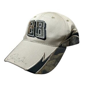 Winners Circle Dale Earnhardt‎ Jr #88 Realtree Racing NASCAR Camo Hat